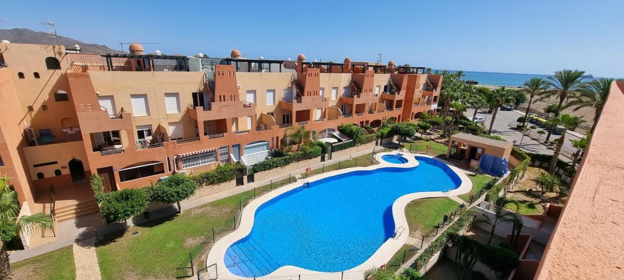 Homes Of Spain, Apartamentos Paraiso De Vera Playa, Ed Tahiti Bajo H, A Pie De La Playa, Vistas Piscina Exterior foto